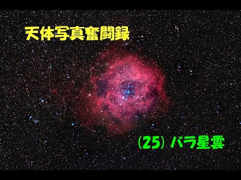 バラ星雲を撮影したwidth=190