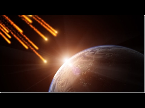 地球に振ってきた巨大隕石width=190