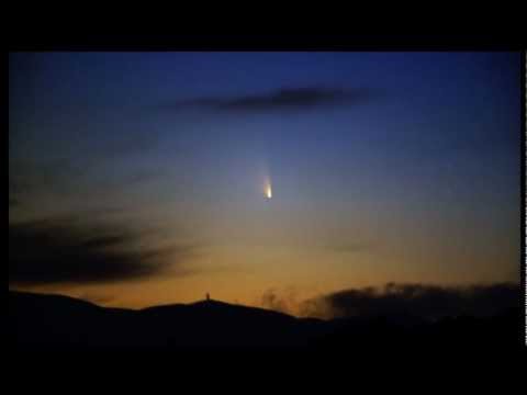 パンスターズ彗星を撮影width=190