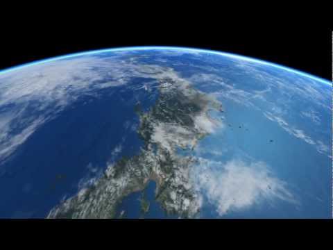 国際宇宙ステーションが日本の上空を通過width=190