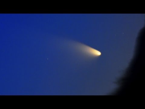 パンスターズ彗星がはっきり見えるwidth=190