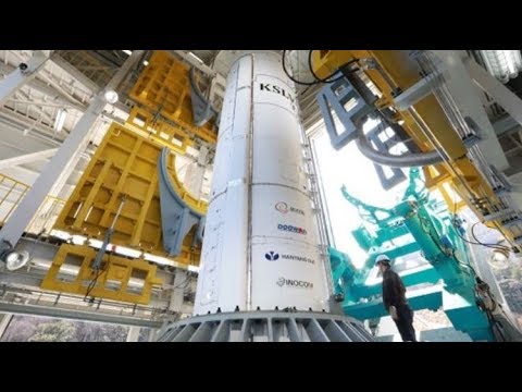 韓国型ロケットが燃焼試験に成功width=190