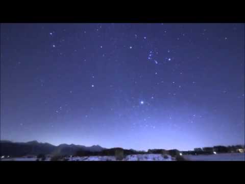 北斗七星がはっきりと映し出されているwidth=190