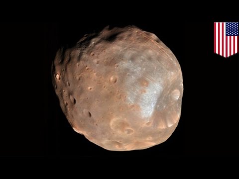 火星の衛星フォボスが崩壊か？width=190
