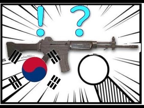 優秀な韓国の自動小銃width=190