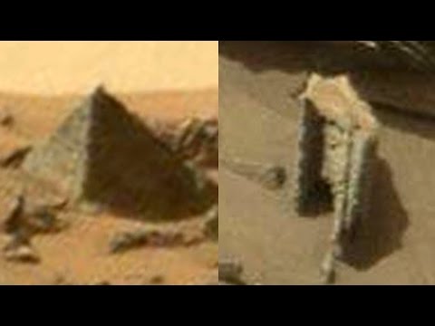 火星に見えるピラミッドwidth=190